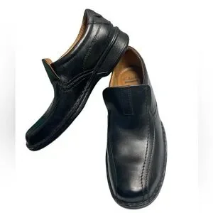 Clarks | Shoes | Clarks Mens Escalade Step Loafer Black Size  display picture 1